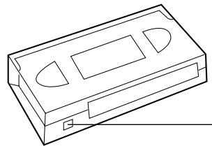 THOMSON VSH2150G - Prévention d'effacement accidentel - 1