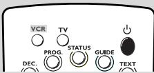 VCR TV PROG. STATUS GUIDE DEC. TEXT