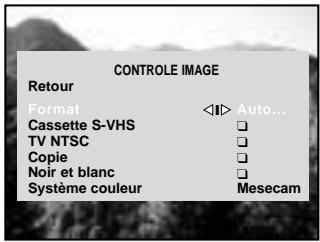 THOMSON VTH6081 - Réglage du niveau d'enregistrement - 3