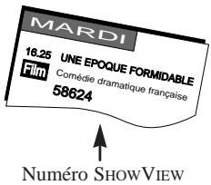 THOMSON VTH7090 - A l'aide des numérios ShowView - 1