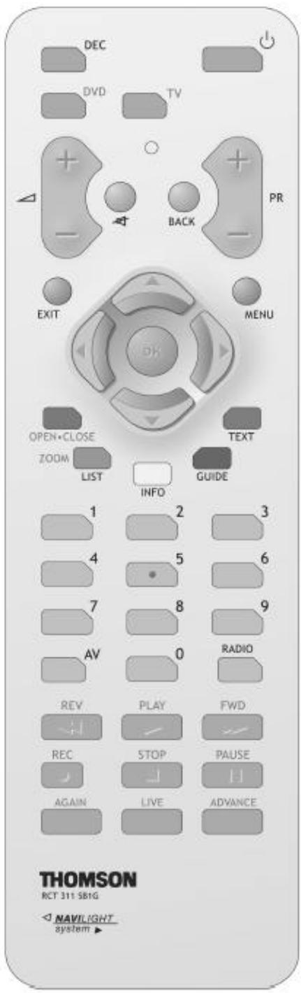 THOMSON DTI 2000 - Touches DVD - 1