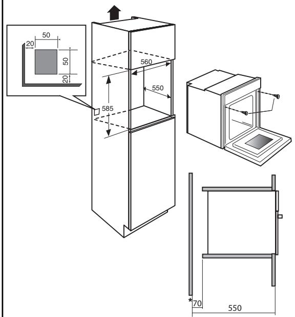THOMSON BOT610MXD - DE 2/EINBAU DES GERÄTS - 1