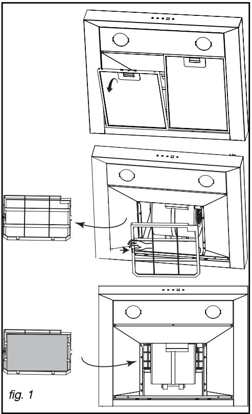 THOMSON DBT9470XI - - CHANGEMENT DU FILTRE CHARBON - 1