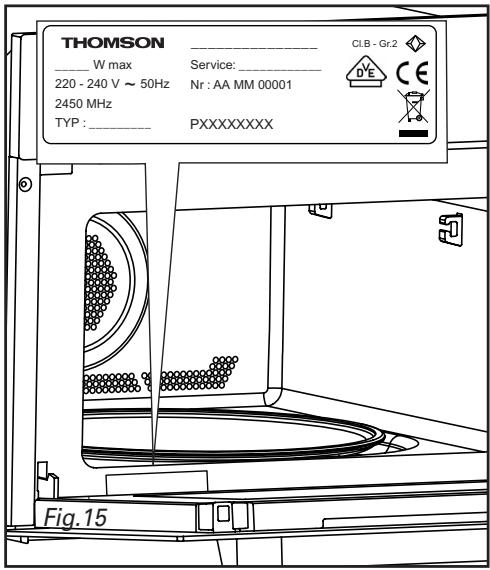 THOMSON MWT261XD - • INTERVENTIONS - 1