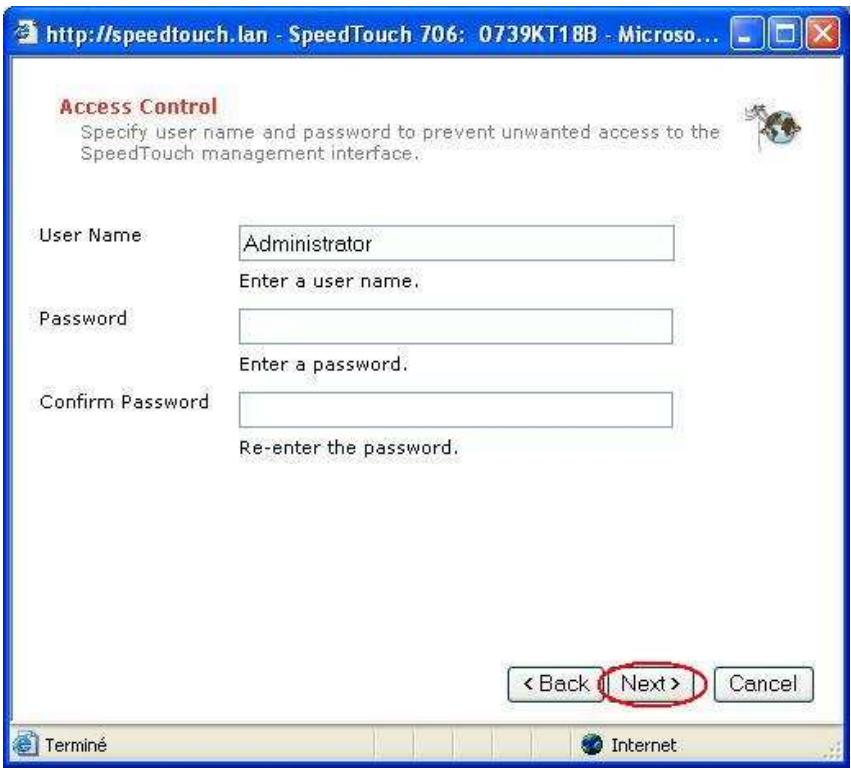 THOMSON SPEEDTOUCH 706WL - Mode Routeur - 5