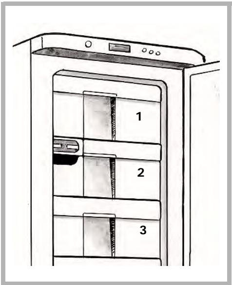 THOMSON TKT301WI - De cette façon vous bénéficiez du pouvoir de congélation maximum. - 1