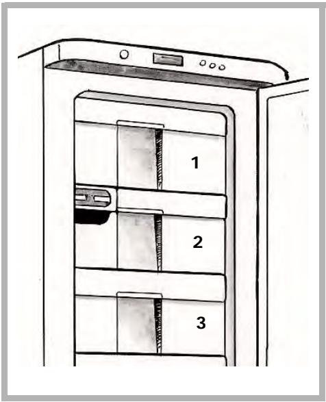 THOMSON TKT301WI - In allen Fällen bietet das Gerät Ihnen ein maximales Gefriervermögen. - 1