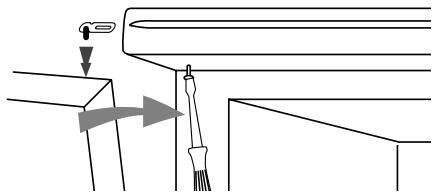 THOMSON WKT173BD - Cambio del sentido de aperture de la puerta - 3