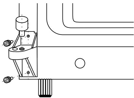 THOMSON WKT173BD - Montaje del zócalo - 1