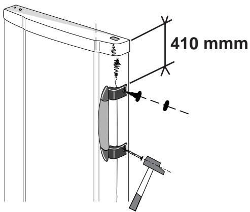 THOMSON WKT173GD - Alteração do sentido do puxador - 1