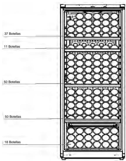 THOMSON WKT173GD - Modelo puerta de cristal: - 2