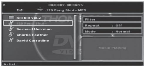 THOMSON DP7200 - Wiedergabe eines usb-flashlaufwerks (nicht mitgeliefert) - 2