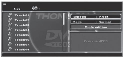 THOMSON DP7200 - Lecture programme - 2