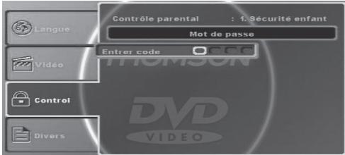 THOMSON DP7200 - CONFIGURATIE VAN DE SPELER - 2