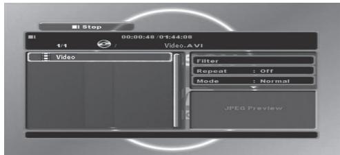 THOMSON DP7200 - Lettura di un MPEG4 - 1