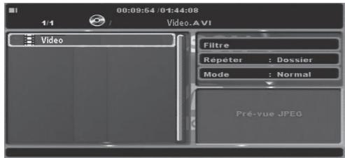 THOMSON DP7200 - Lecture d'un MPEG4 - 1
