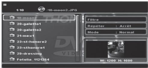 THOMSON DP7200 - Beeldbestanden (jpg) bekijken - 1