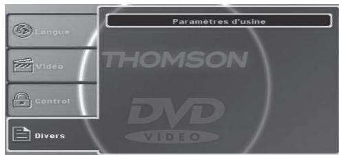 THOMSON DP7200 - CONFIGURATIE VAN DE SPELER - 3