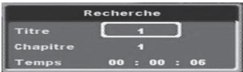 THOMSON DP7200 - Recherche par titre, chapitre ou temps - 1
