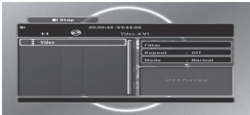 THOMSON DP7200 - Playing MPEG4 files - 1