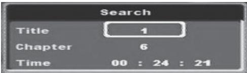 THOMSON DP7200 - Search by title, chapter or time - 1