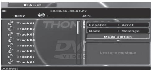 THOMSON DP7200 - Herhaald afspelen - 1