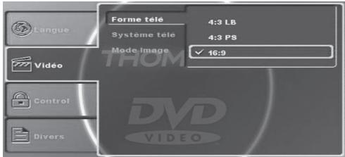 THOMSON DP7200 - CONFIGURATION DU LECTEUR - 1