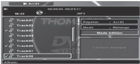 THOMSON DP7200 - Lecture du programme - 1