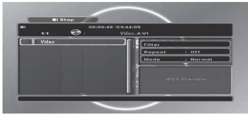 THOMSON DP9200 - Playing MPEG4 files - 1