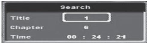 THOMSON DP9200 - Search by title, chapter or time - 1