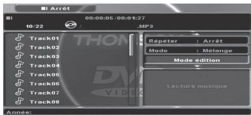 THOMSON DP9200 - Herhaald afspelen - 1