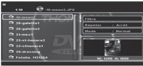 THOMSON DP9200 - Beeldbestanden (jpg) bekijken - 1