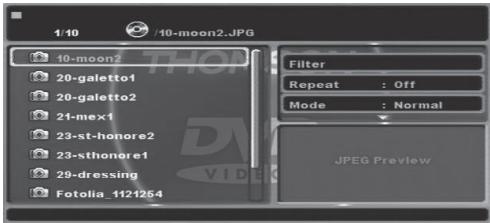 THOMSON DP9200 - Playingjpeg - 1