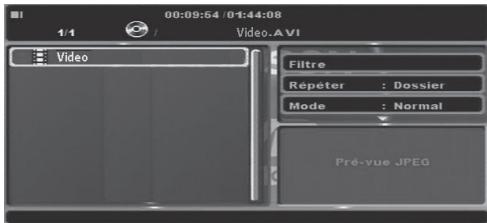 THOMSON DP9200 - Afspelen van een MPEG4 - 1
