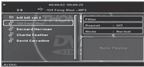 THOMSON DP9200 - Reading a usb flash drive (not provided) - 2