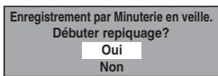 THOMSON CB1160HDD - Sélectionnez "Oui" en utilisant le [▲ / ▼], puis appuyez sur [ENTER/OK]. - 2