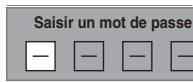 THOMSON CB1160HDD - Le mot de passe n'est pas encore saisi - 1