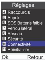 THOMSON SEREA 75 - Connecter un kit main libre sans fil Bluetooth à ce téléphone - 2