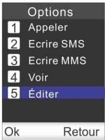 THOMSON SEREA 75 - Ajouter un nouveau contact principal - 3