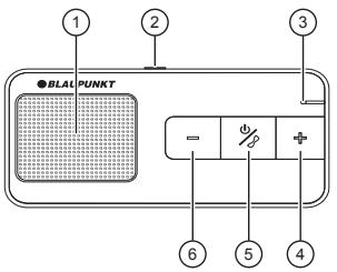 BLAUPUNKT BT DRIVE FREE 112 - Vue d'ensemble - 1