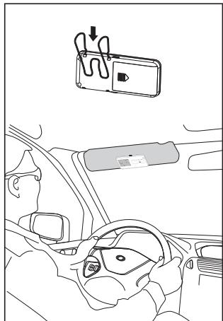 BLAUPUNKT BT DRIVE FREE 112 - Installation sur le pare-soleil - 2