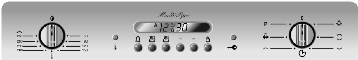 SMEG SE2010MFP - HET FRONTALE BEDIENINGSBORD - 1