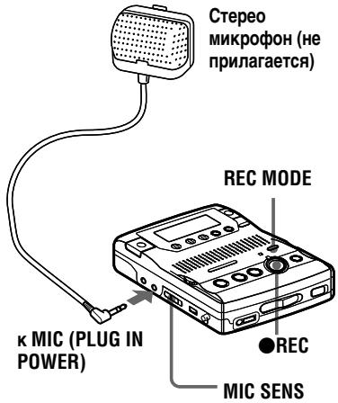 SONY MZ-B100 - Запись с микрофона - 1