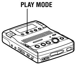 SONY MZ-B100 - Reproducción de pistas de forma repetida - 1