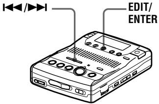 SONY MZ-B100 - Registro de pistas o grupos como un grupo nuevo (ajuste de grupo) - 3
