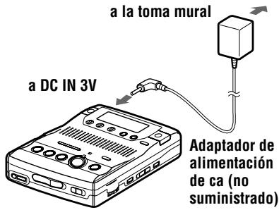 SONY MZ-B100 - Uso de corriente de la red - 1