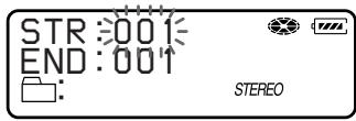 SONY MZ-B100 - Registering tracks or groups as a new group (Group setting) - 3