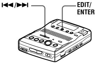 SONY MZ-B100 - Registering tracks or groups as a new group (Group setting) - 2