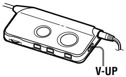 SONY MZ-B50 - Mejora de la claridad de la voz durante la reproducción (Voice Up) - 1