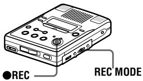 SONY MZ-B50 - Enregistrement en mode monaural pour doubler la durée d'enregistrement normale - 1